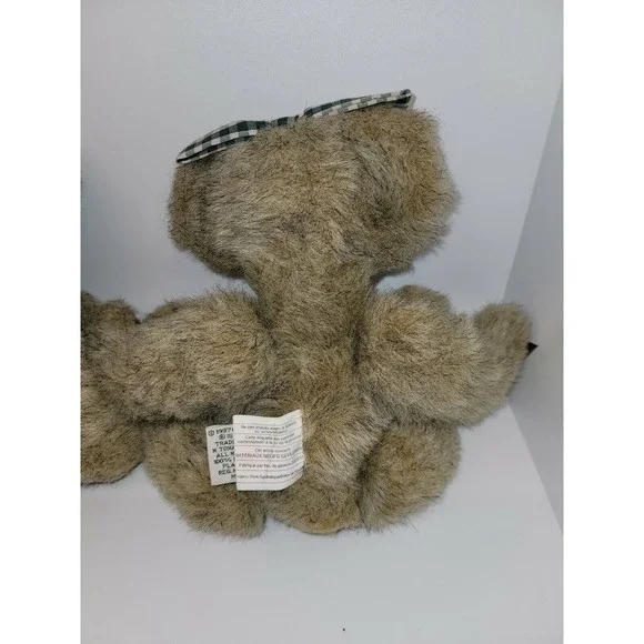 Cottage Collectible Artist Designed Plush Poseable Dennis  & Dorothy Ganz Bears - Picture 8 of 12